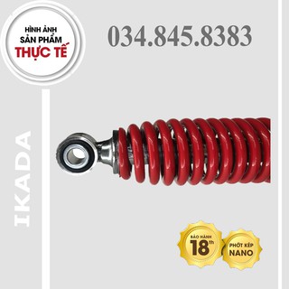 Giảm xóc sau sirius đỏ chính hiệu IKADA - Bảo hành 18 tháng
