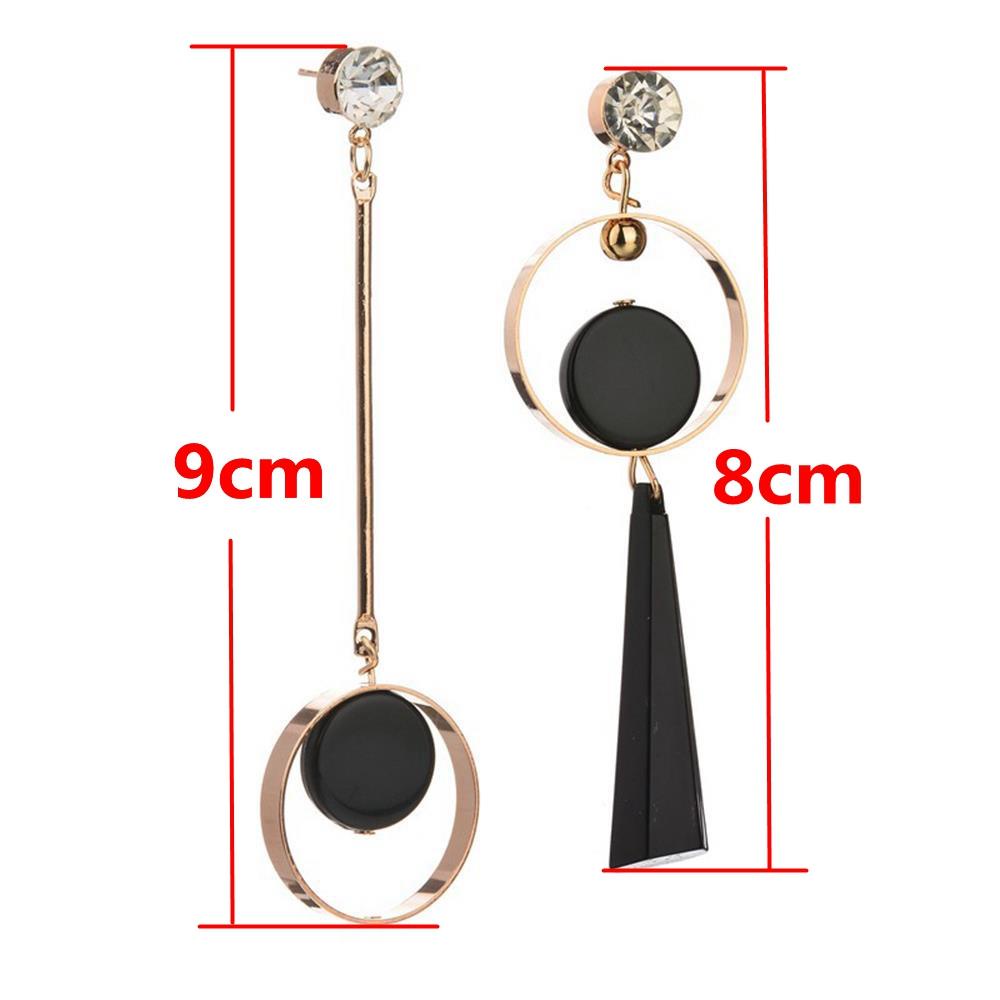 SUMU 1 Đôi Bông Tai Dài Hình Giọt Nước