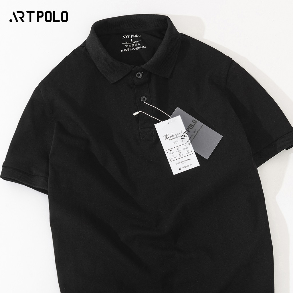 Áo thun Polo Nam cổ bẻ vải Cá sấu Cotton  PLD - ARTPOLO | BigBuy360 - bigbuy360.vn