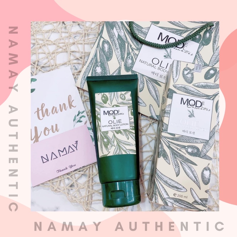 Kem body olie dưỡng trắng thiên nhiên Korea 200ml