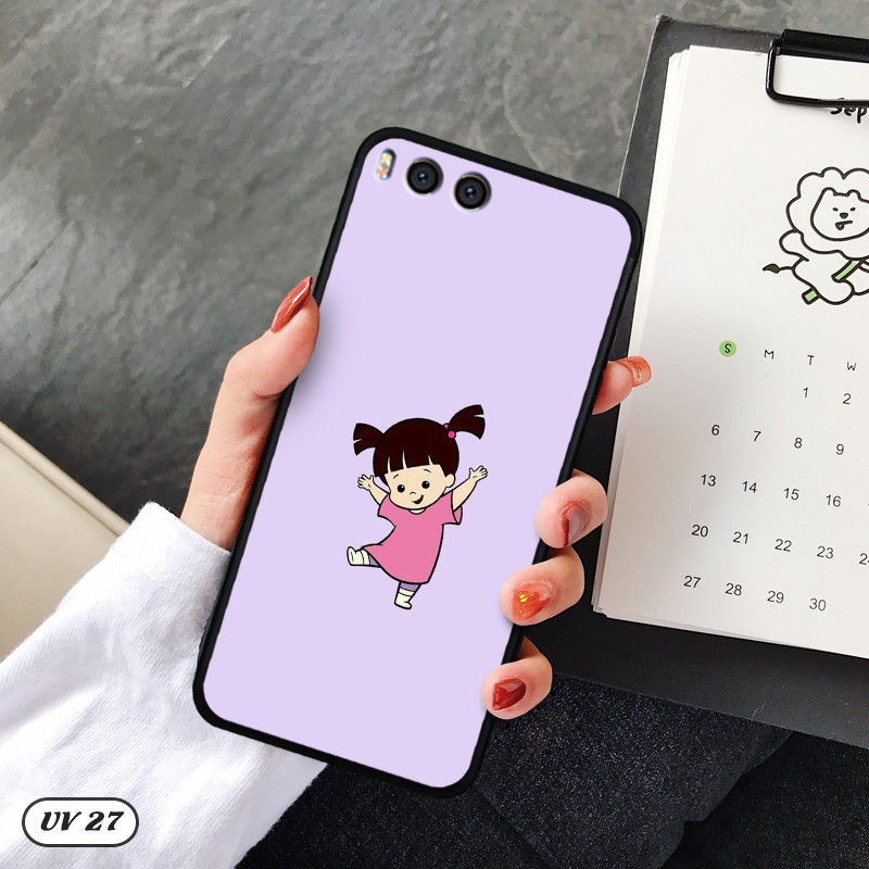 Ốp lưng Xiaomi Mi Note 3 -lưng nhám , ngộ nghĩnh