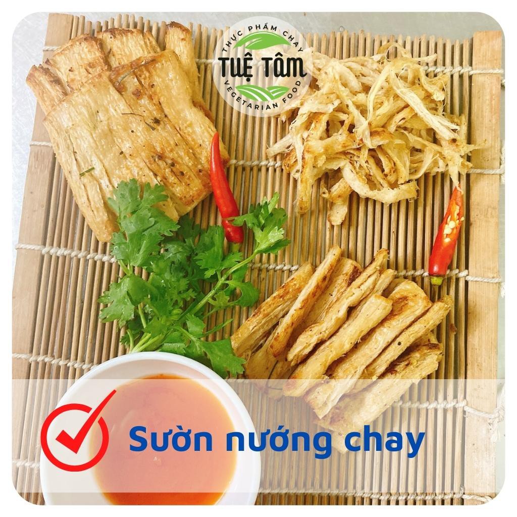 Sườn chay, sườn non chay hảo hạng phục vụ ăn chay (sườn non chay 1 kg loại dày). | BigBuy360 - bigbuy360.vn