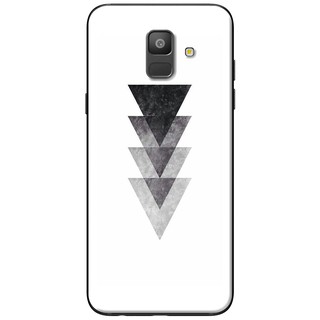 Ốp lưng a6/ a6 plus tam giác trắng đen