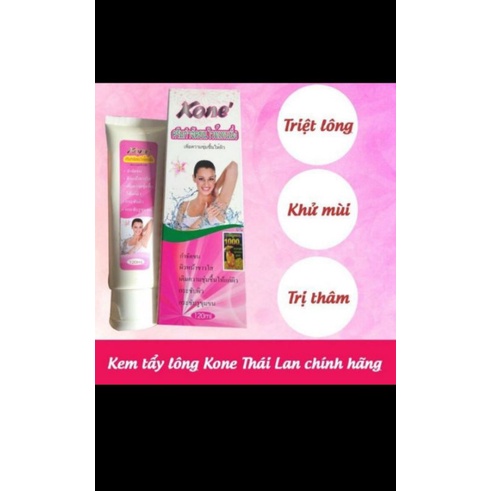 kem tẩy lông kone chính hãng Thái Lan 120g