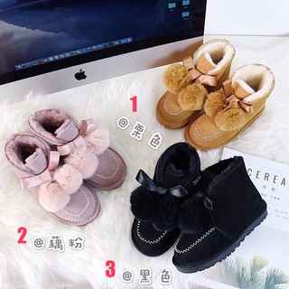 *Ready stock* UGG Little Princess Kailin Children's Snow Boots children's shoes baby shoes kids shoes kids casual shoes boys and girls shoes extra soft