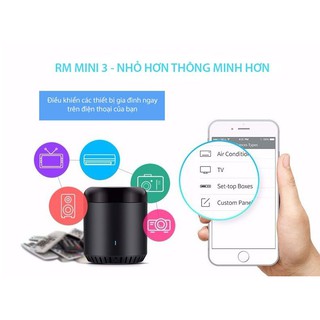 Điều khiển hồng ngoại Broadlink RM Mini 3