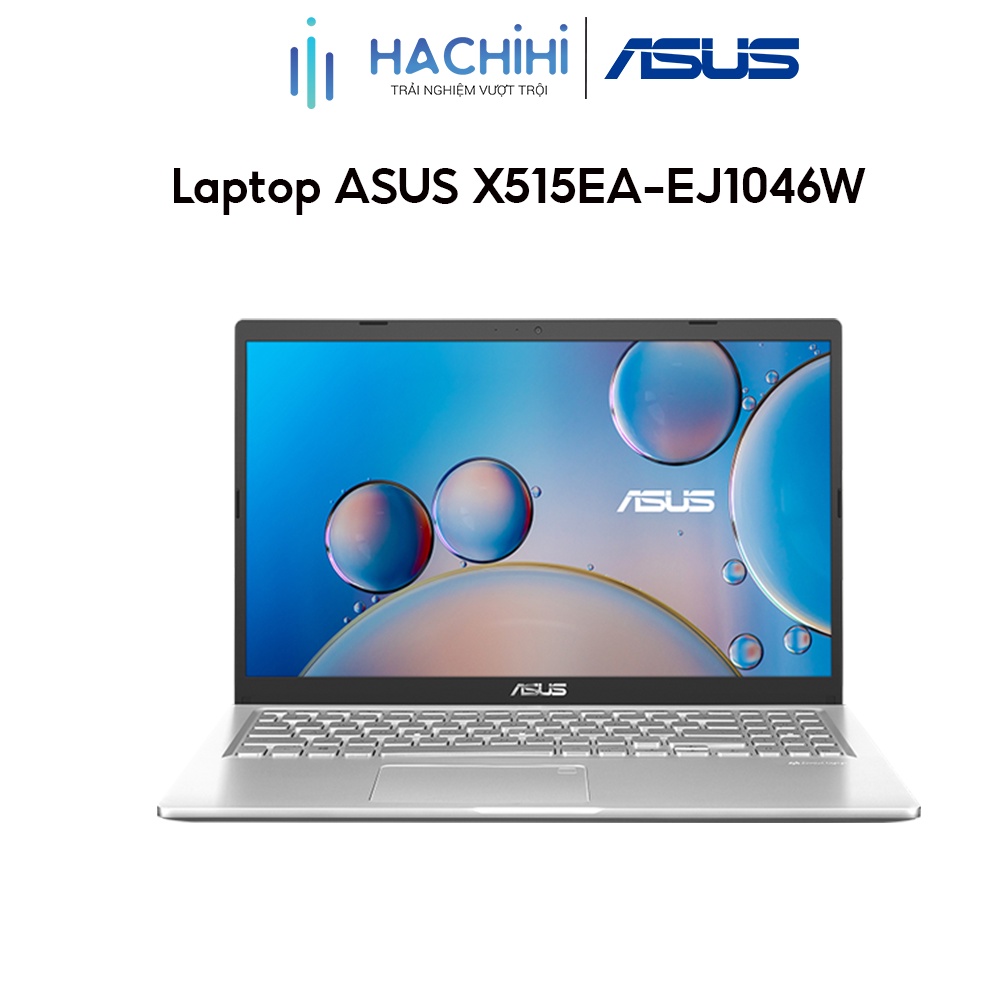 [ELGAME10 giảm 10%] Laptop ASUS X515EA-EJ1046W i5-1135G7 | 8GB | 512GB | Intel Iris Xe Graphics | 15.6' FHD | Win 11