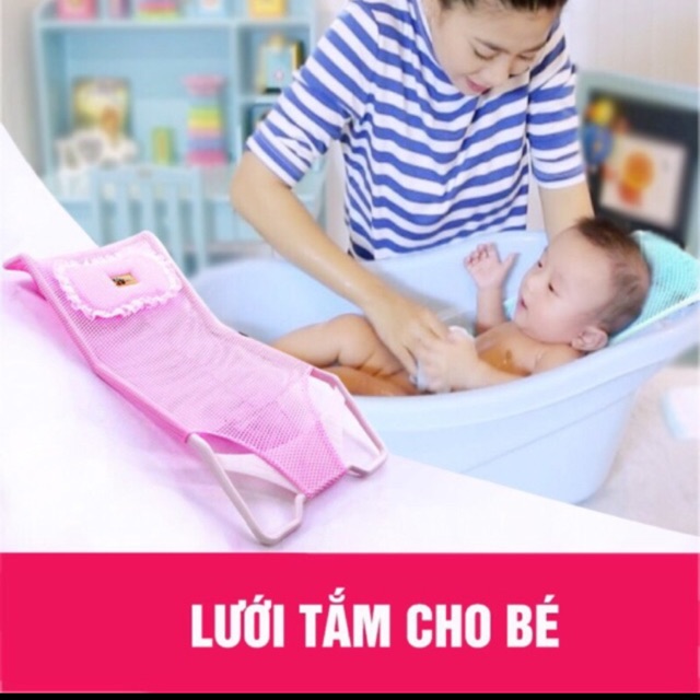 Lưới tắm cho bé tiện dụng