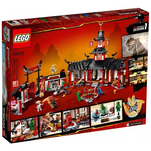 Hàng đặt -LEGO Ninjago 70670 - Võ Đường Spinjitzu