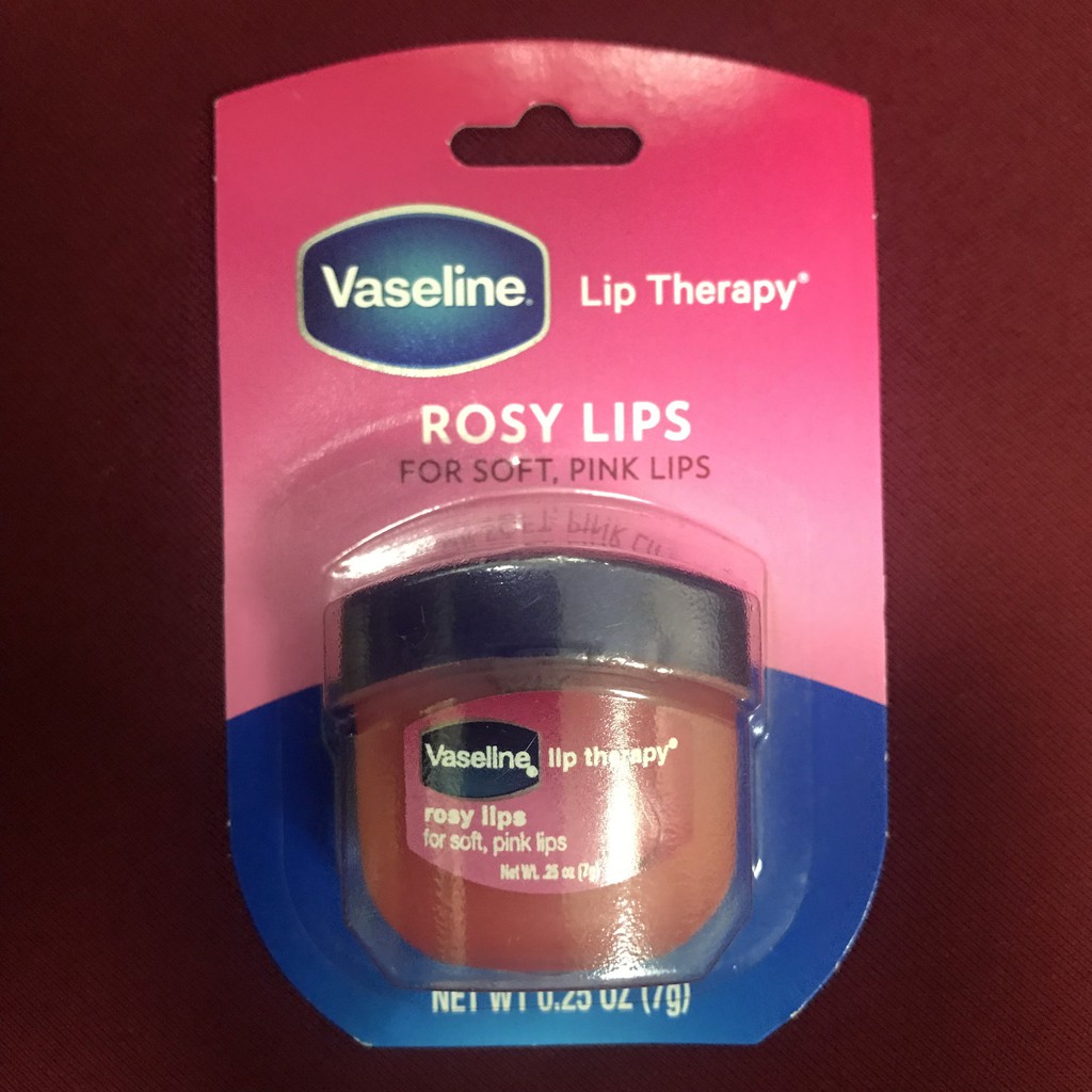 [SALE] [CAM KẾT 100% CHÍNH HÃNG] Sáp Dưỡng Môi Hồng VASELINE Lip Therapy Chống Khô Nứt, Thâm Môi