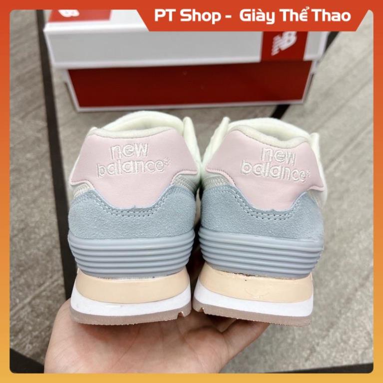 [FreeShip+ Hàng Tốt] Giày Thể Thao sneaker NB 574 xám xanh Bayby