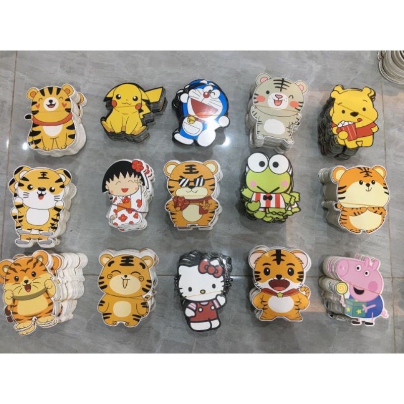 Bao lì xì chibi - chipi lì xì hoạt hình tết nhâm dần 2022 mới cao cấp đẹp độc lạ