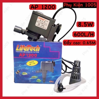 Bơm LifeTech AP1200 [8.5W-600L/H] | Máy Bơm Chìm Dùng Cho Hồ Cá Cảnh, Thuỷ Sinh