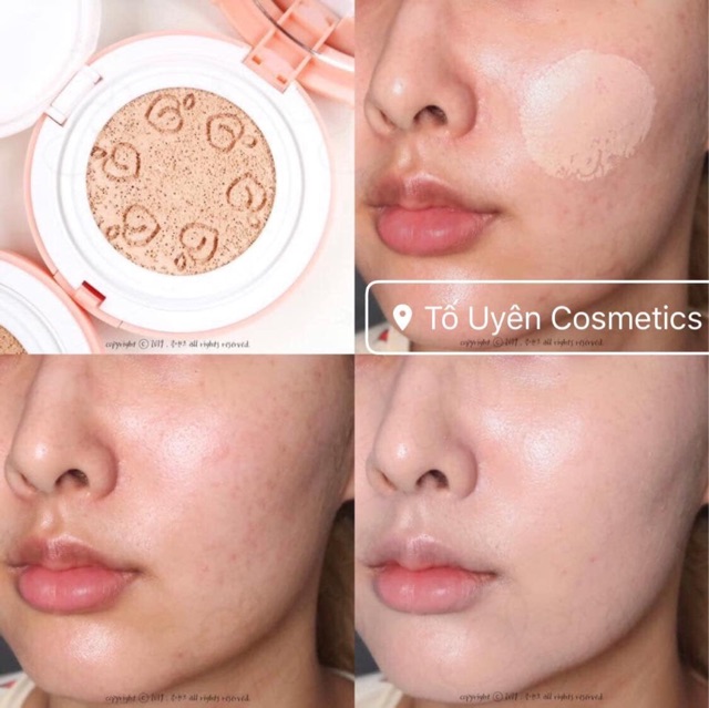 PHẤN NƯỚC BLACK ROUGE PEACH COVER | BigBuy360 - bigbuy360.vn