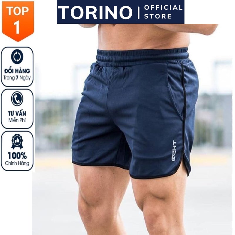 Quần đùi nam, quần tập gym 𝐄𝐂𝐇𝐓 chơi thể thao, mặc ở nhà kiểu dáng đẹp chất vải Thun Lạnh Thái cao cấp co giãn 4 chiều