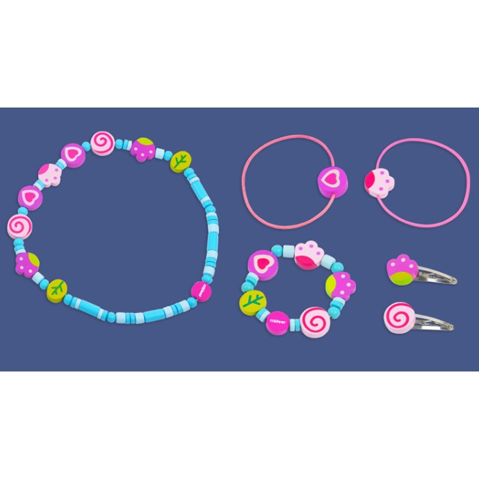 Trang sức, cột tóc, kẹp tóc, vòng tay, dây chuyền đáng yêu, ngộ nghĩnh cho bé gái Mideer