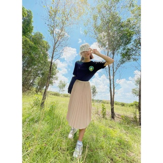 [EIGHTYK] Chân Váy Maxi Xếp Ly Form Xoè