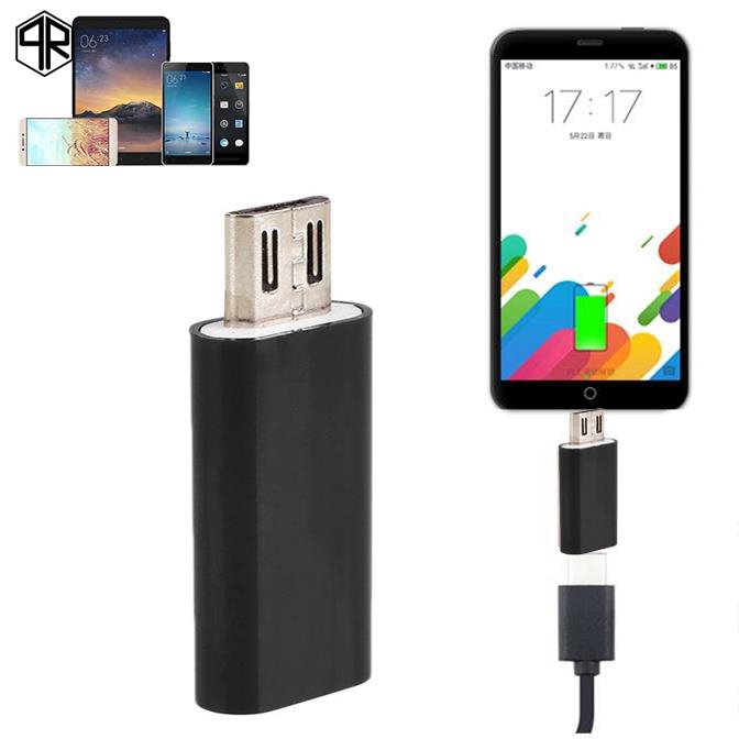 Bộ chuyển đổi USB Type-C 3.1 sang Micro USB màu đen | BigBuy360 - bigbuy360.vn