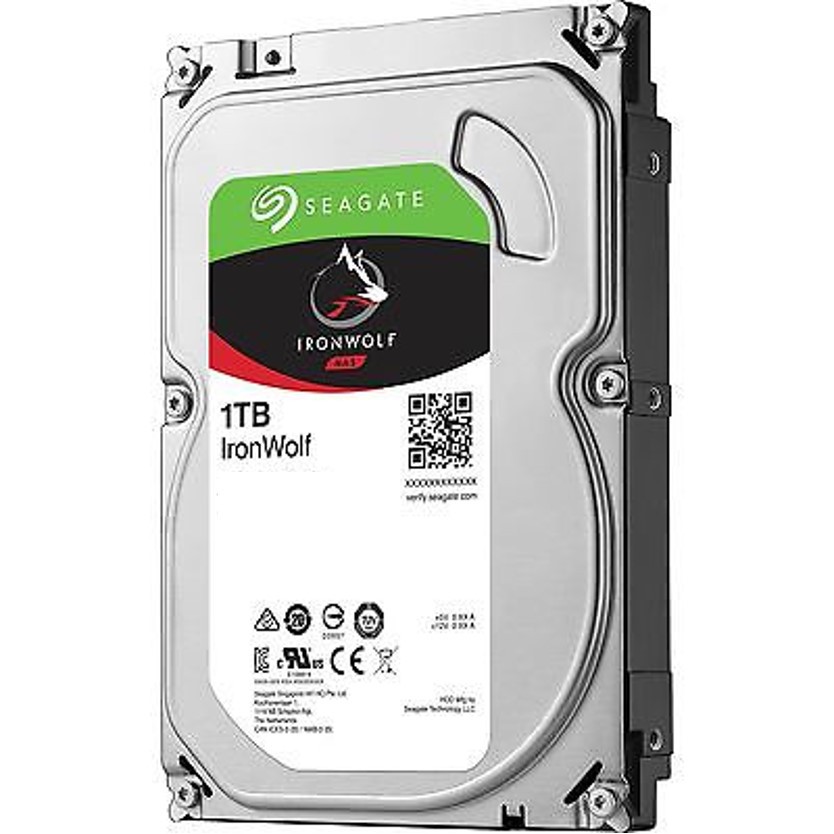 Ổ cứng HDD 3.5" NAS SEAGATE Ironwolf 1TB SATA 5900RPM_ST1000VN002