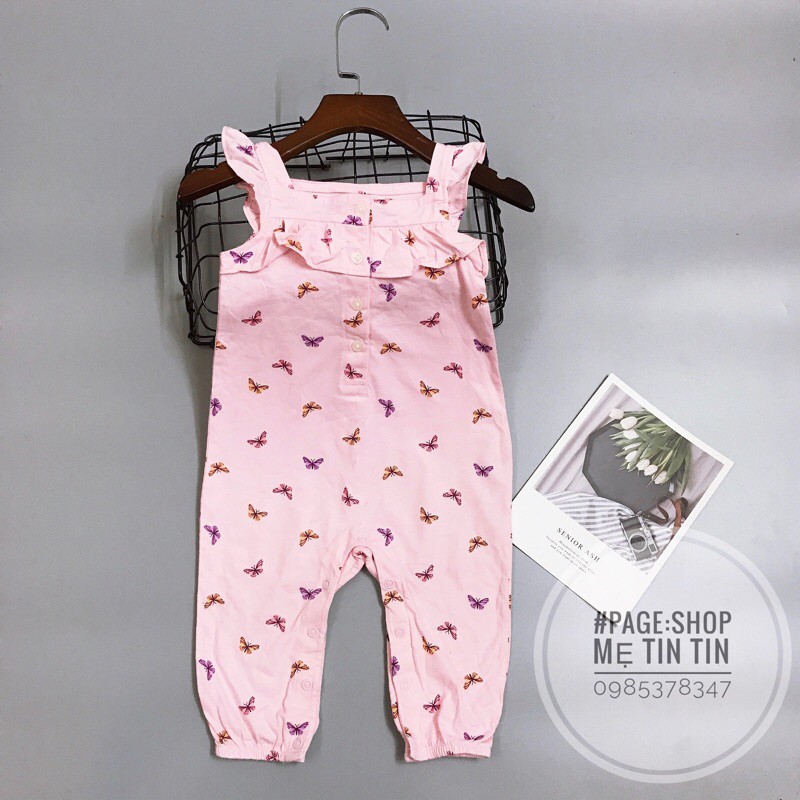 Body cotton cho bé (b.hồng 6m,9m,12m,18m)