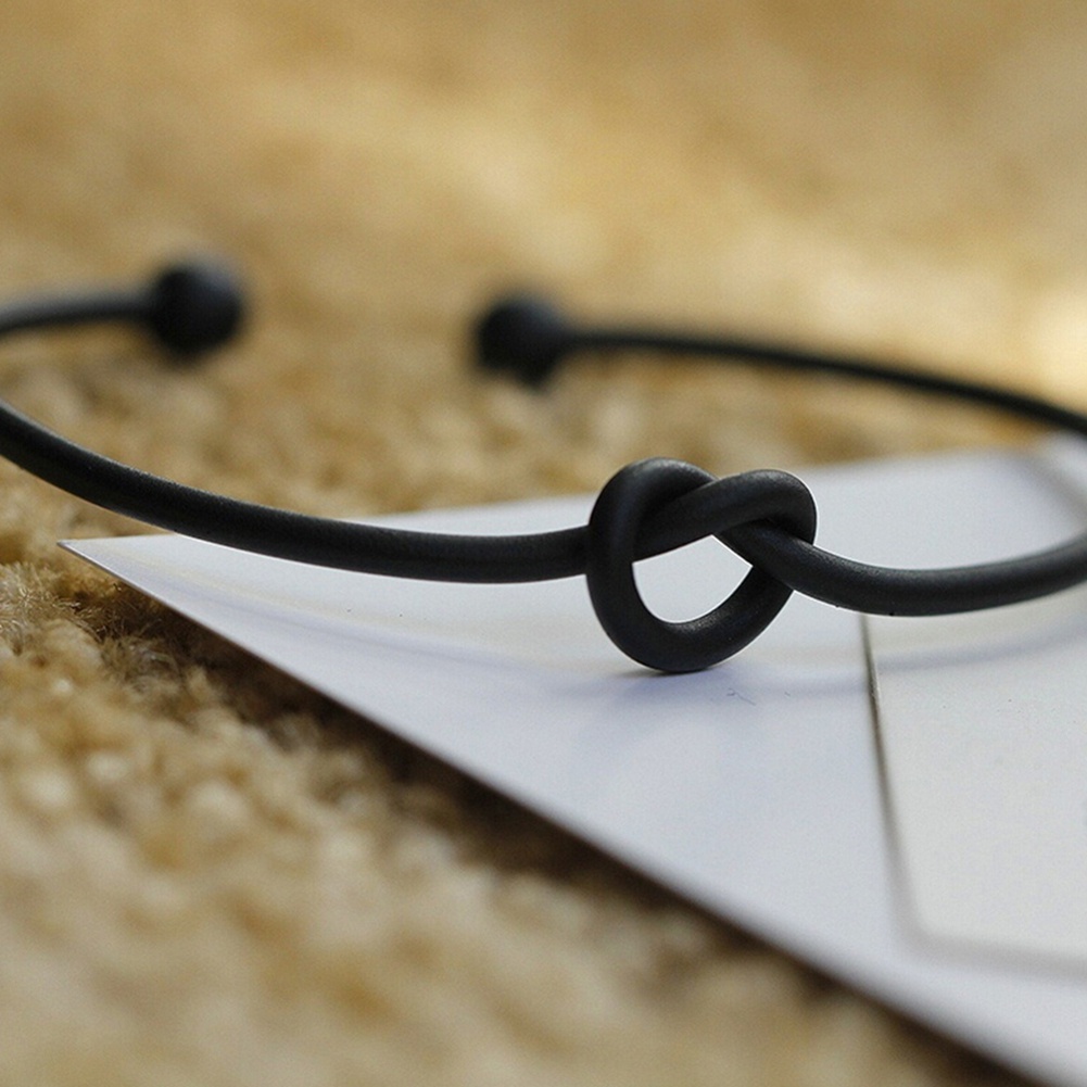 Vòng tay hở họa tiết nút thắt cá tính cho nữ