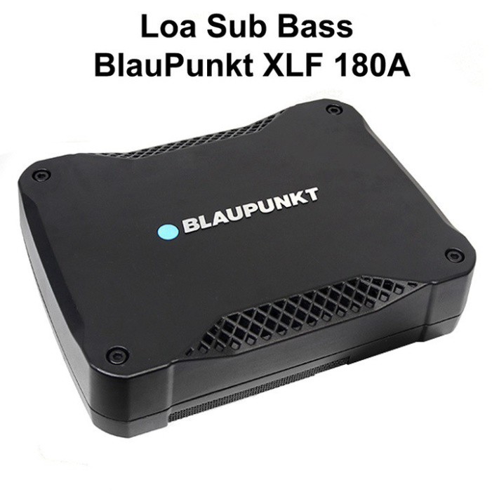 Loa siêu trầm đặt gầm ghế xe ô tô Blaupunkt XLF180A tăng cường âm bass siêu trầm công suất 450W - Bảo hành 12 tháng