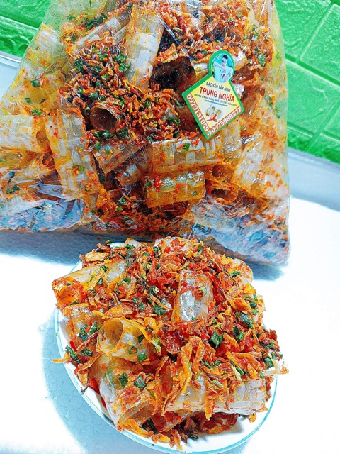 500g Bánh Tráng Ống Cuộn Sate Tôm Trung Nghĩa | BigBuy360 - bigbuy360.vn