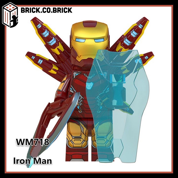 WM6063 - Đồ chơi lắp ráp minifigure và nhân vật non lego - Super Heroes - Siêu anh hùng trong phim Biệt Đội Báo Thù