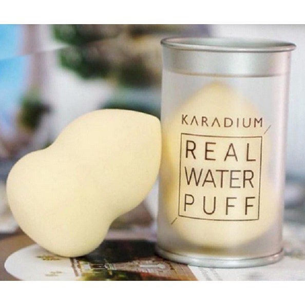 [SALE OFF] Mút Kem Karadium Real Water Puff