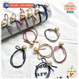 Sỉ 10 buộc tóc hình charm lợn 45k