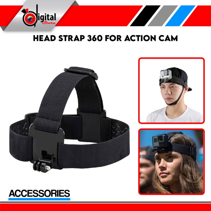 Dây đeo đầu cho Camera hành trình Gopro Sjcam Brica Sportscam | BigBuy360 - bigbuy360.vn