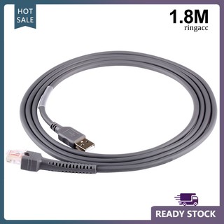 Dây Cáp Tốc Độ Cao 1.8m Usb 2.0 A Male Sang Rj45 Cho Máy Quét Mã Vạch Ls2208