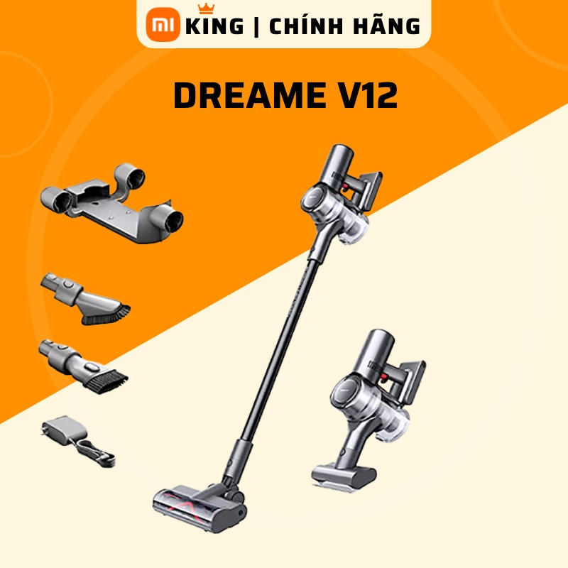 Máy Hút Bụi Cầm Tay Không Dây Đa Năng Xiaomi Dreame V12/ V11/ V10/ V9 Chính Hãng