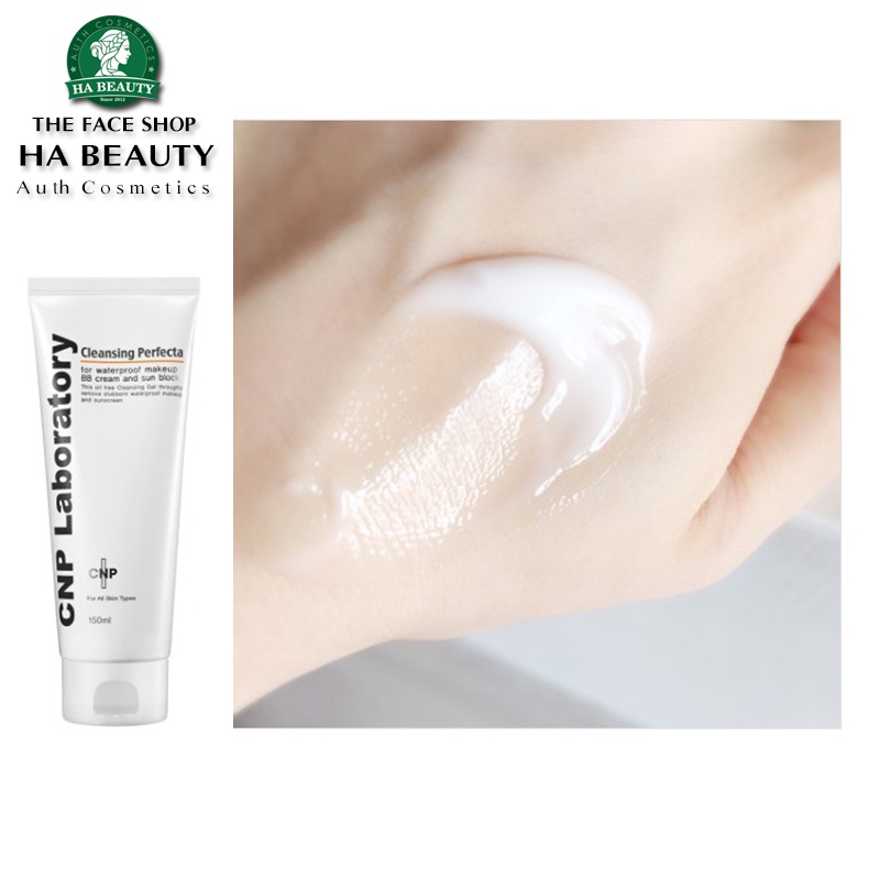Gel tẩy trang sạch sâu CNP Laboratory Cleansing Perfecta 150ml giữ ẩm cho da nhạy cảm