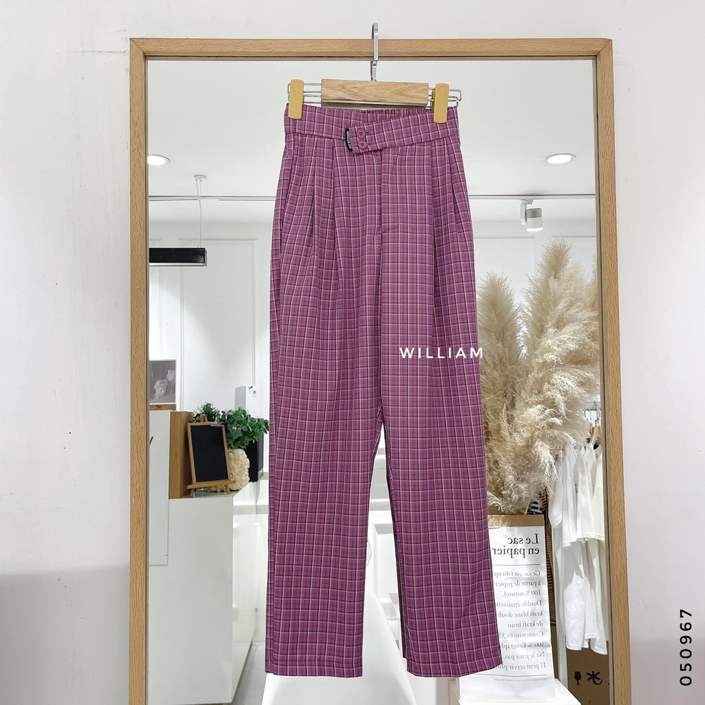 Quần tây caro 1009