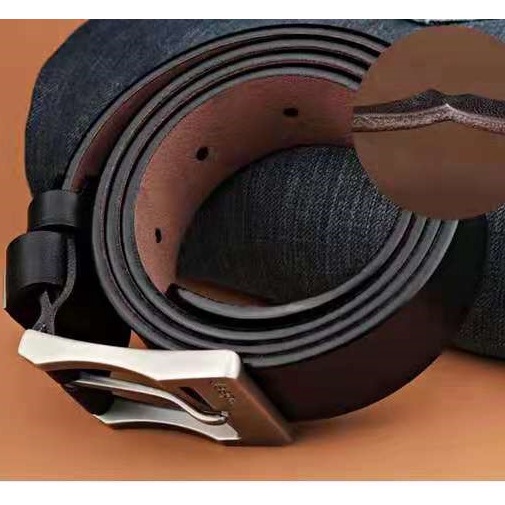 Thắt lưng nam khóa ghim dây nịt nam sang trọng lịch lãm cao cấp thời trang