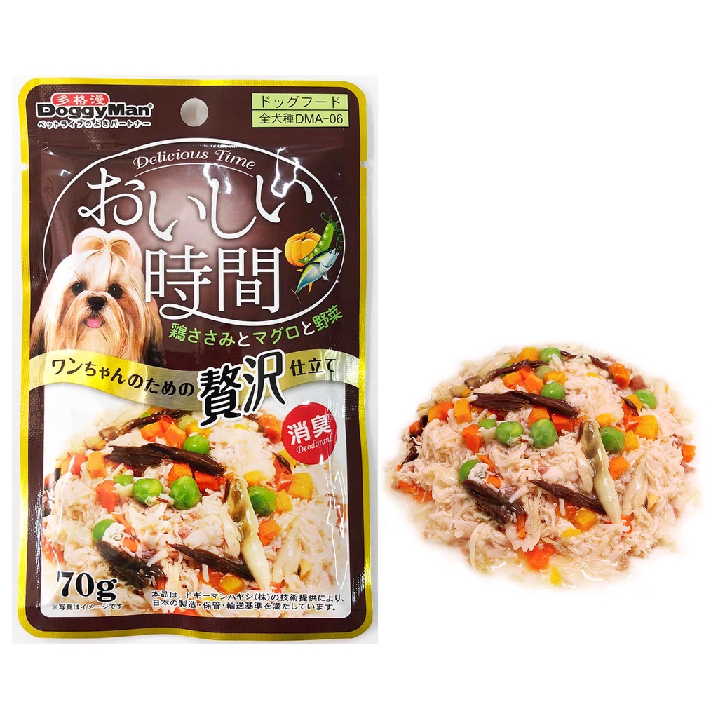 [Siêu Rẻ][Date xa]Pate Chó DOGGY MAN DELICIOUS Gói 70g Bổ Sung Dinh Dưỡng