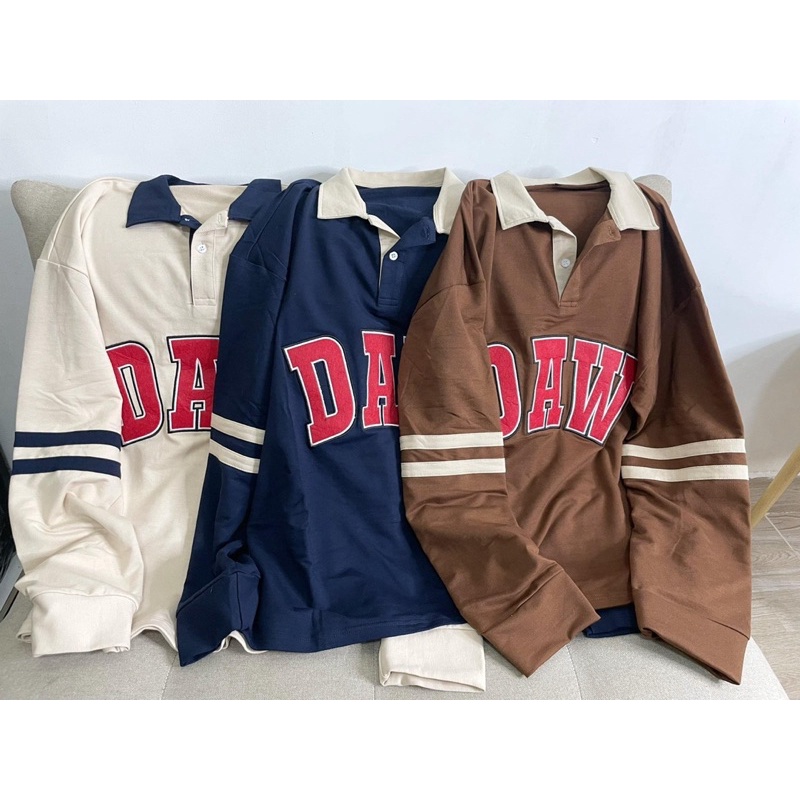 Áo Sweater nỉ thêu chữ, chất dày dặn form Unisex ❤Freeship