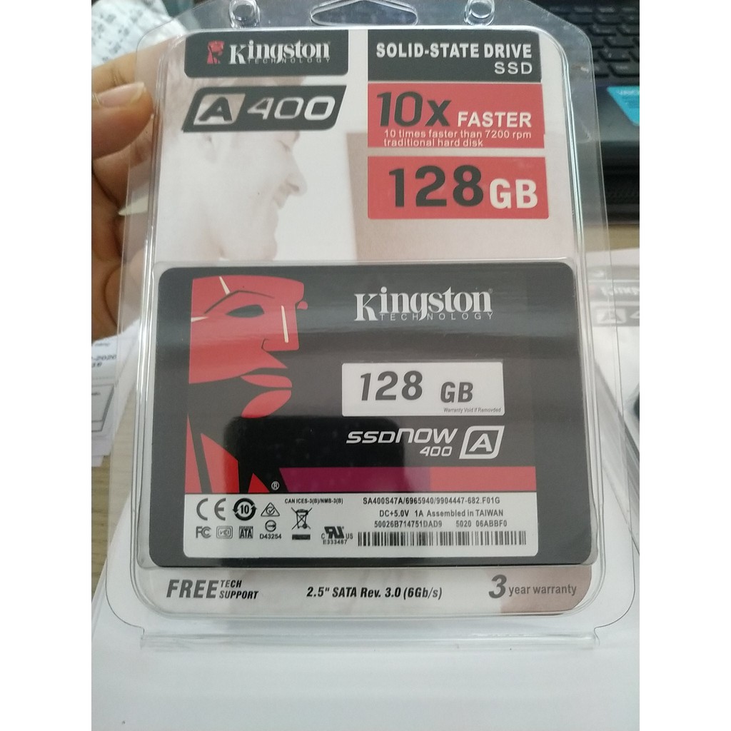 [Mã ELMS05 giảm 5% đơn 300k]Ổ Cứng SSD KINGSTON 128GB A400 hàng mới bảo hành 36 tháng | BigBuy360 - bigbuy360.vn