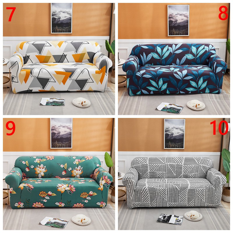 1/2/3/4 Seater Sofa Cover Elastic Universal Home Room Decoration Couch Cover Sofa Protector Slipcover