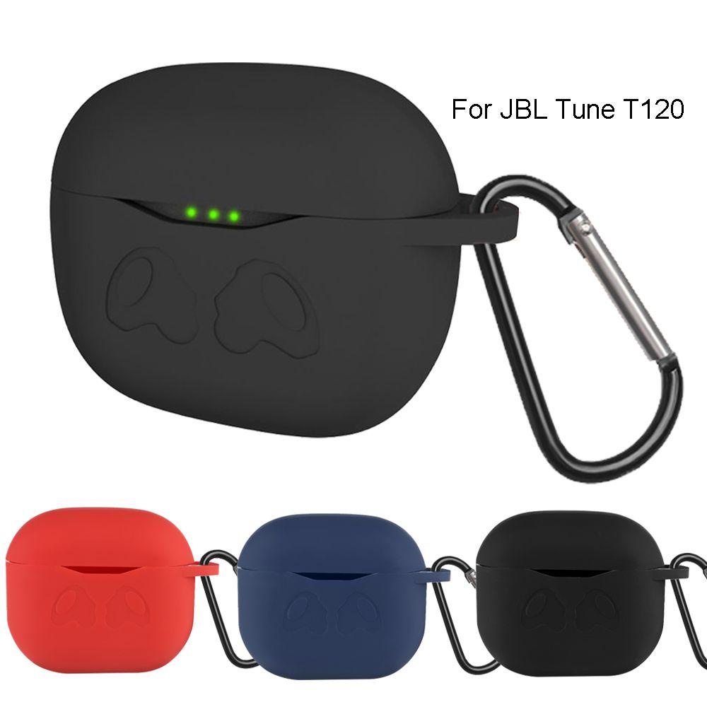 MAG Vỏ Bảo Vệ Hộp Sạc Tai Nghe Bluetooth Không Dây JBL Tune T120 TWS Bằng Silicon Mềm Chống Sốc