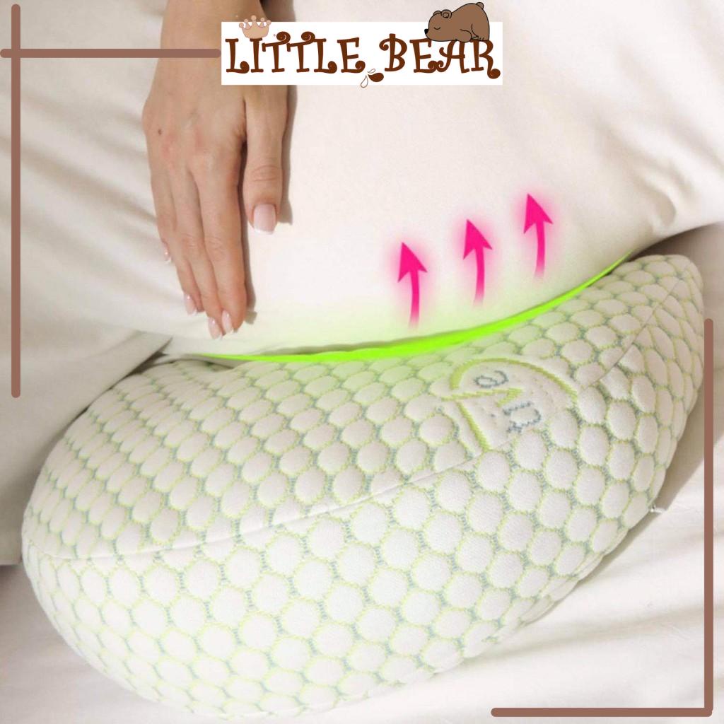 Gối bầu cánh tiên cao cấp nâng đỡ bụng hỗ trợ giảm đau lưng cho mẹ bầu Mịn Kids