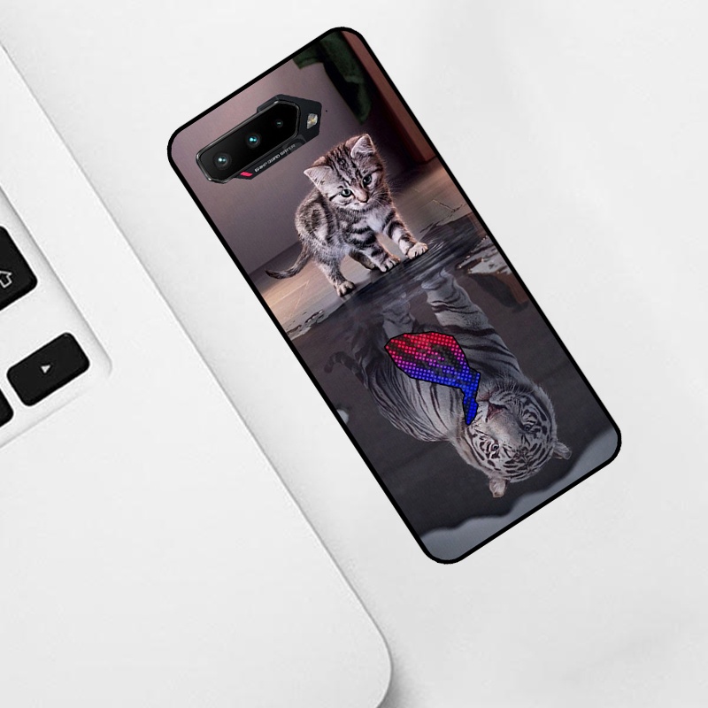 Bao Da Chống Sốc Thời Trang Cao Cấp Cho asus rog phone 5 zs673ks rog5 rog 5s Ốp