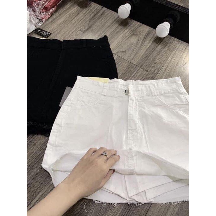 Chân Váy Trắng Body Có Quần Trong (ảnh thật)