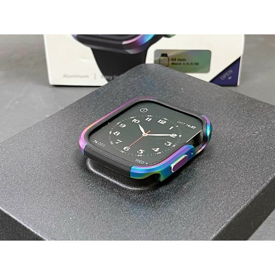 Ốp viền máy Apple Watch Size 40mm, 44mm Chính hãng Wiwu Chống va đập