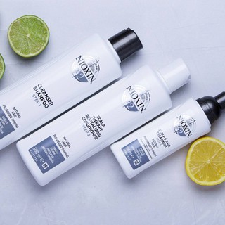 Bộ KIT dầu gội xả và tinh dầu Nioxin chống rụng tóc System 2 300ml 2019 ( Natural Hair) "