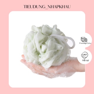 Bông tắm bông tắm siêu mềm màu trơn Bông tắm bông tắm lớn Bông tắm bong bóng chà xát