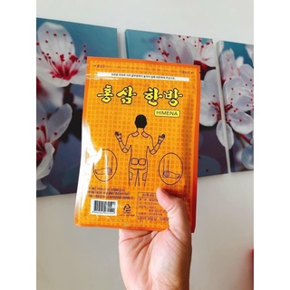Cao dán hồng sâm Himena Hàn Quốc 20 miếng/bịch