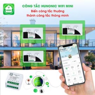 Công Tắc Wifi mini ( 2 kênh )