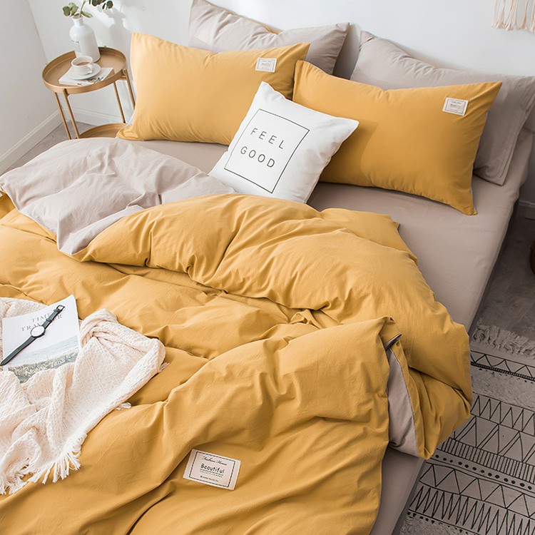 [Mã LIFE50KALL giảm 10% đơn 200K] Bộ chăn ga Cotton Tici Decor Bedding chăn ga nhập khẩu set 4 món đủ màu đủ size | WebRaoVat - webraovat.net.vn